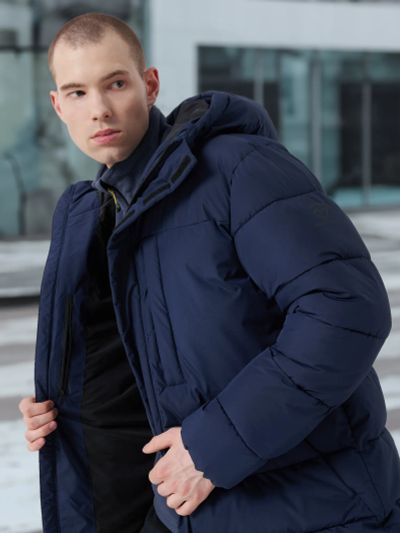 Лот: 23338281. Фото: 1. Пуховик мужской Northland, Синий. Легкие куртки, толстовки