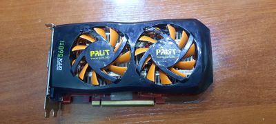 Лот: 18681703. Фото: 1. Gtx 560ti артефактная. Видеокарты