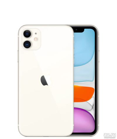 Лот: 14555422. Фото: 1. Apple iPhone 11 128Gb White 2SIM... Смартфоны