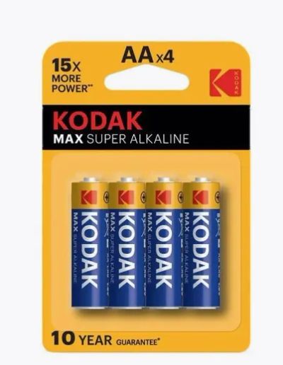 Лот: 21093775. Фото: 1. Батарейка Kodak Max Super Alkaline... Батарейки, аккумуляторы, элементы питания