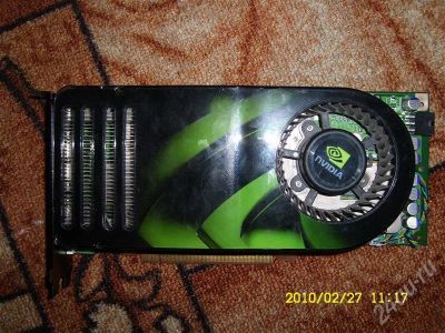 Лот: 256029. Фото: 1. PCI-E GeForse 8800GTS 640mb GDDR3... Видеокарты