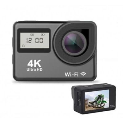Лот: 16662656. Фото: 1. Экшн Камера H23RT Wi-Fi черный... Видеокамеры