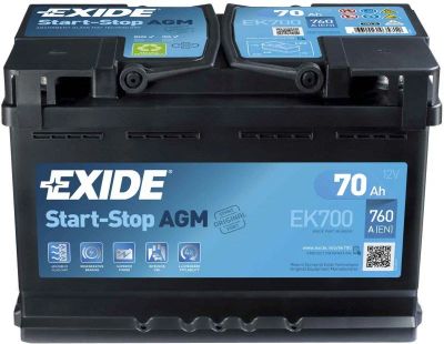 Лот: 16546194. Фото: 1. Аккумулятор Exide Start&Stop AGM... Аккумуляторы