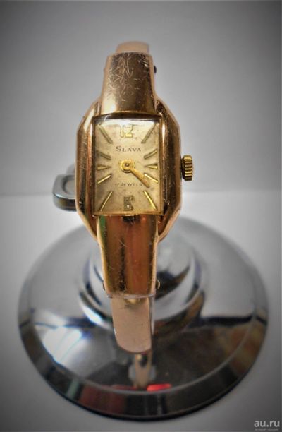 Лот: 14951876. Фото: 1. Позолоченные Часы "Слава" 17 Камней... Оригинальные наручные часы