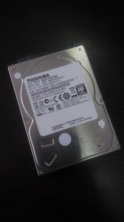 Лот: 11130928. Фото: 1. Toshiba MQ01ABD050 500 Gb Для... Жёсткие диски (HDD)