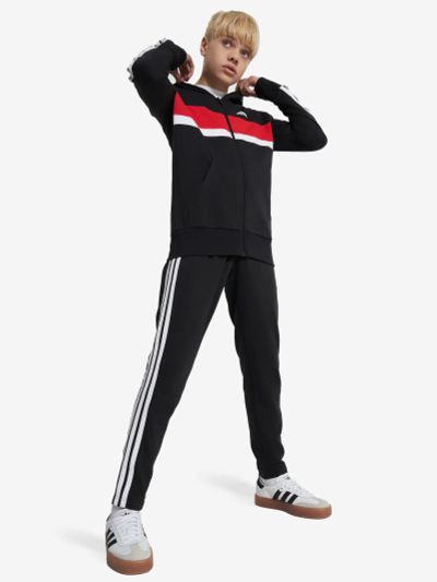 Лот: 25065247. Фото: 1. Костюм для мальчиков adidas, Черный. Спортивные костюмы