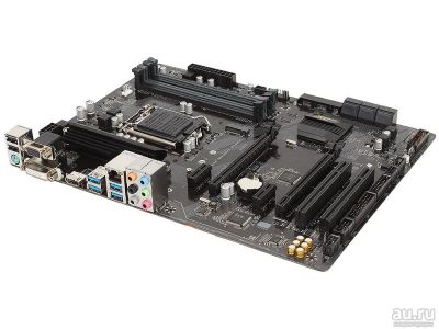 Лот: 14585545. Фото: 1. Мат.плата S1151 Gigabyte GA-B250-HD3... Материнские платы