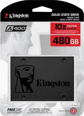 Лот: 15085449. Фото: 1. Накопитель SSD Kingston SATA III... SSD-накопители