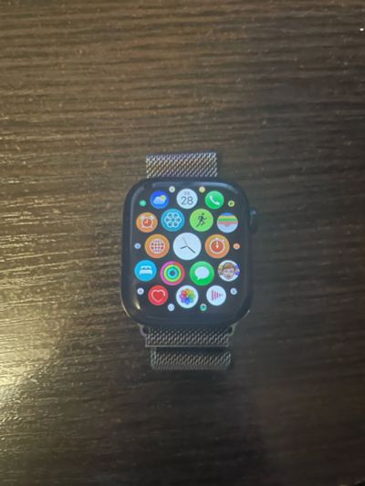 Лот: 24876738. Фото: 1. Часы apple watch 7 41 mm. Смарт-часы, фитнес-браслеты, аксессуары