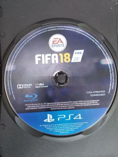 Лот: 16262172. Фото: 1. FIFA 18 без обложки. Лицензионный... Игры для консолей