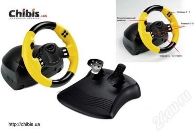Лот: 546045. Фото: 1. Genius Speed Wheel RV Vibration. Рули, джойстики
