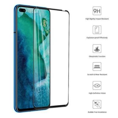 Лот: 16297277. Фото: 1. Защитное стекло 3D для Huawei... Дисплеи, дисплейные модули, тачскрины