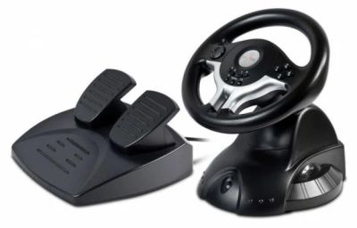 Лот: 4662384. Фото: 1. Руль Oklick W-5 mini подрулевой... Рули, джойстики