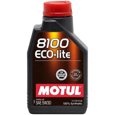 Лот: 10084714. Фото: 1. Масло моторное MOTUL 8100 Eco-Lite... Масла, жидкости