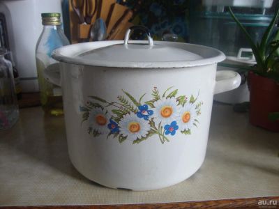 Лот: 9762230. Фото: 1. Кастрюля эмалированная.5л. Кастрюли