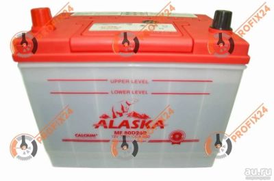 Лот: 13288872. Фото: 1. Аккумулятор ALASKA MF 80D26 75... Аккумуляторы