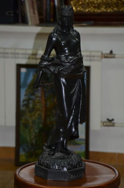 Лот: 15779456. Фото: 1. Статуэтка. Юдифь. Касли 1916 год... Другое (антиквариат)