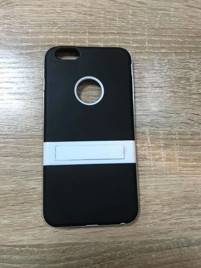 Лот: 9893811. Фото: 1. Чехол Iphone 6+/6S+ Черный. Чехлы, бамперы