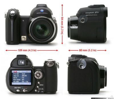 Лот: 3828405. Фото: 1. Konica Minolta DiMAGE Z5. Цифровые компактные