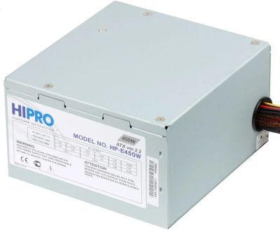 Лот: 11440215. Фото: 1. Блок питания 450W Hipro HPE-450W... Корпуса, блоки питания