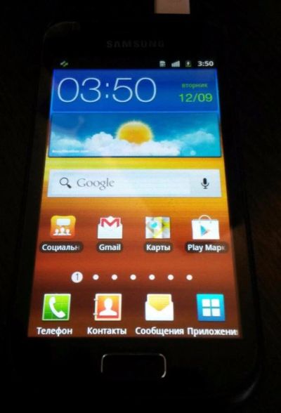 Лот: 10592399. Фото: 1. Samsung Galaxy W Wonder i8150... Смартфоны