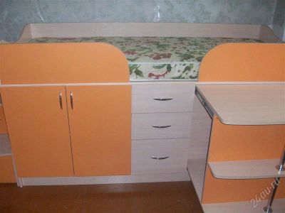 Лот: 3572418. Фото: 1. Кровать чердак малыш. Детские кровати и кроватки