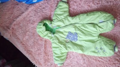 Лот: 12083842. Фото: 1. Комбинезон с котиком. Верхняя одежда