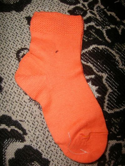Лот: 5202769. Фото: 1. НОВЫЕ детские носки. Оранжевые. Чулочно-носочные изделия