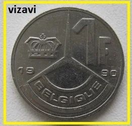 Лот: 16214916. Фото: 1. Бельгия 1 франк 1990 (надпись... Европа
