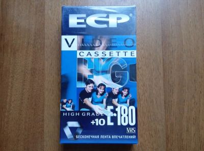 Лот: 7725123. Фото: 1. Видеокассета VHS ECP E-190 новая... Видеозаписи, фильмы