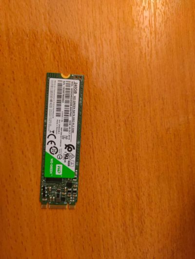 Лот: 24680247. Фото: 1. M.2 SATA накопитель WD Green... SSD-накопители
