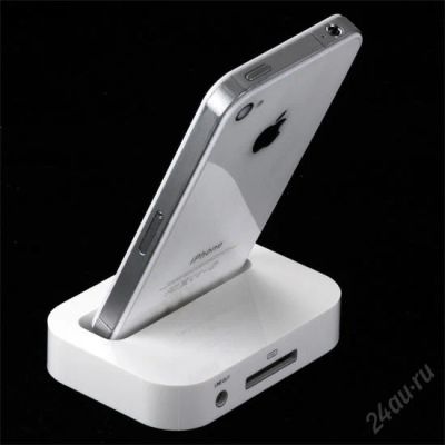 Лот: 5636316. Фото: 1. Док-станция APPLE для iPhone 4... Зарядные устройства, блоки питания, адаптеры сетевые для смартфонов