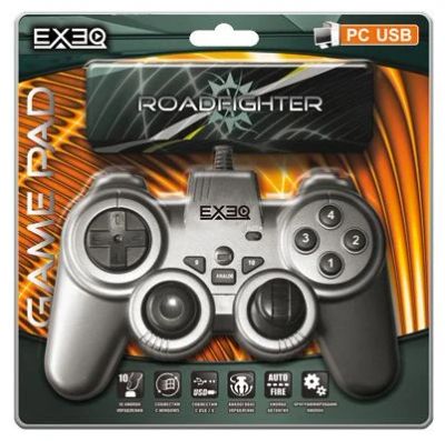 Лот: 3332860. Фото: 1. Геймпад EXEQ RoadFighter. Рули, джойстики