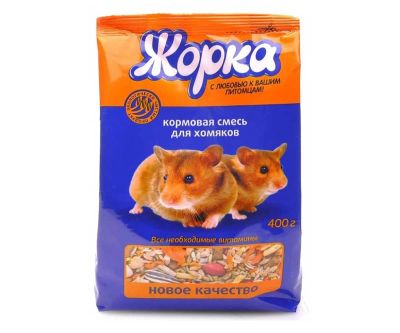 Лот: 17124455. Фото: 1. ЖОРКА корм для хомяков 400г. Корма