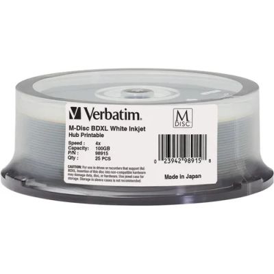 Лот: 25373929. Фото: 1. Болванка Blu-Ray Verbatim M-DISC... CD, DVD, BluRay