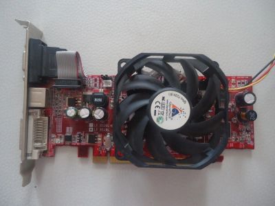 Лот: 9338766. Фото: 1. Power color X1550 256MB 64-bit... Видеокарты