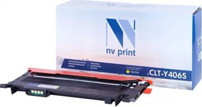 Лот: 21360316. Фото: 1. Картридж NV Print CLT-Y406S Желтый... Картриджи, расходные материалы