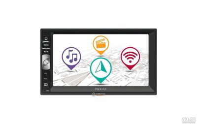 Лот: 9779288. Фото: 1. Ресивер-DVD Prology MPC-50 2din... Автомагнитолы