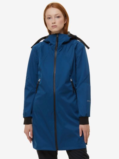 Лот: 25279033. Фото: 1. Плащ женский Bask Kenai, Синий. Другое (спортивная одежда)