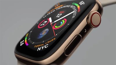 Лот: 12123565. Фото: 1. Apple Watch Series 4 44mm (Gold... Смарт-часы, фитнес-браслеты, аксессуары