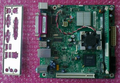 Лот: 3965492. Фото: 1. Mini-ITX Intel D945GCLF + Atom... Материнские платы