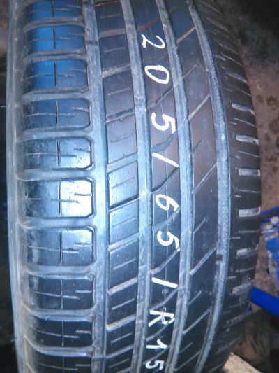 Лот: 11126385. Фото: 1. 205/65 R15 Nokian Hakka одно. Шины