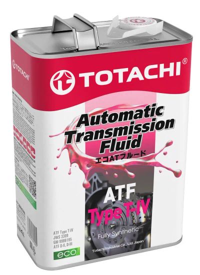 Лот: 20073335. Фото: 1. TOTACHI ATF TYPE T-IV 4 л (жидкость... Масла, жидкости
