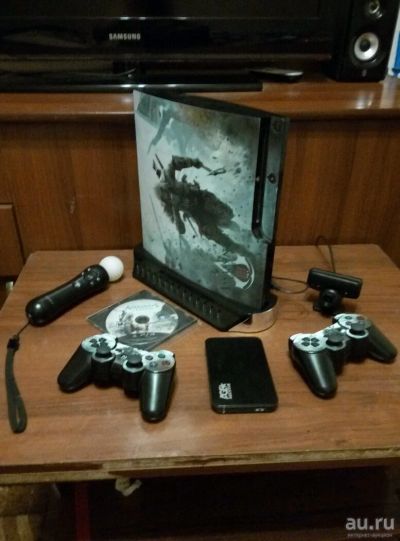 Лот: 10026133. Фото: 1. PS3 500gb+1tb. Игровые приставки, консоли