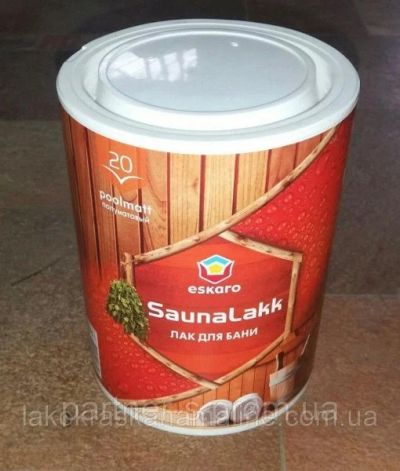 Лот: 15128161. Фото: 1. Лак Sauna lakk 0.95л, п/мат. Банные принадлежности