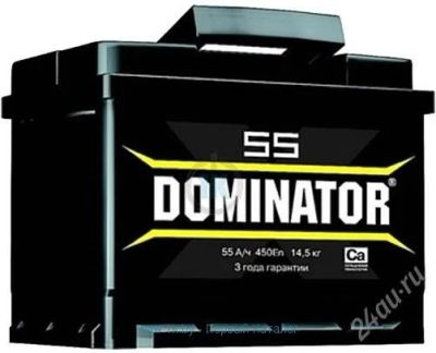 Лот: 2065901. Фото: 1. Аккумулятор автомобильный Dominator... Аккумуляторы