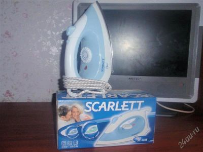 Лот: 2280540. Фото: 1. срочно!продам новый утюг scarlett... Утюги, парогенераторы, отпариватели
