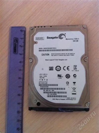 Лот: 2857829. Фото: 1. HDD 320 Gb SATA-II 300 Seagate... Жёсткие диски