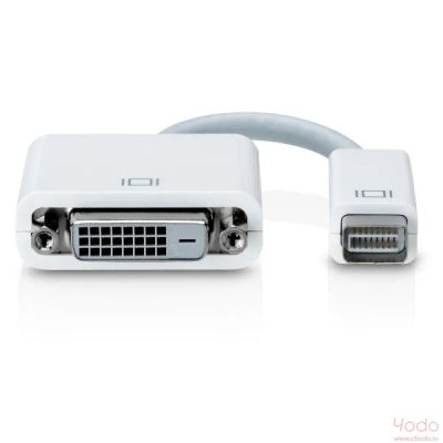 Лот: 21734491. Фото: 1. Переходник Apple Mini-DVI to DVI... Шлейфы, кабели, переходники