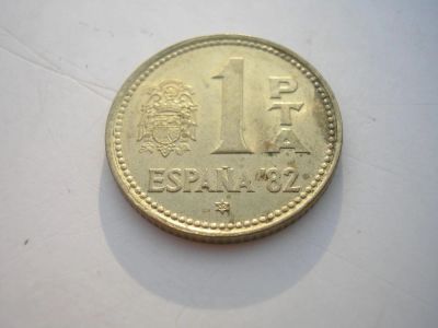 Лот: 8214881. Фото: 1. 1 песета 1980 года. Испания. Европа